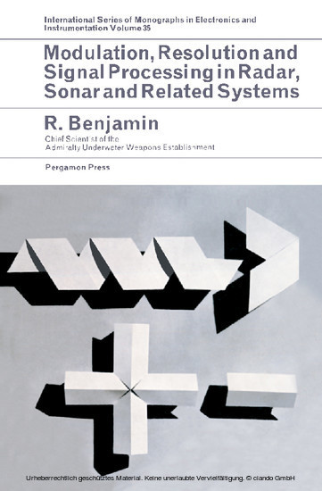 Modulation, Resolution and Signal Processing in Radar, Sonar and Related Systems main product photo