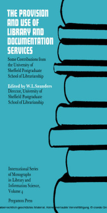The Provision and Use of Library and Documentation Services