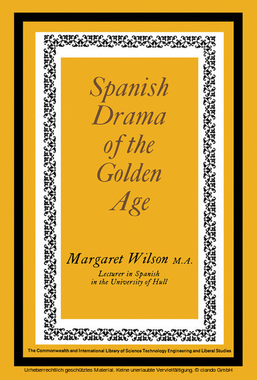 Spanish Drama of the Golden Age main product photo