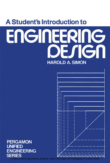A Student's Introduction to Engineering Design main product photo