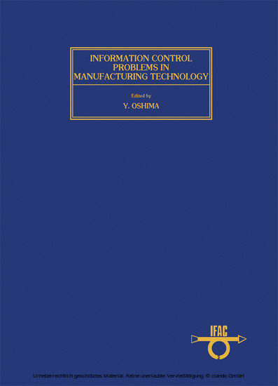 Information-Control Problems in Manufacturing Technology main product photo