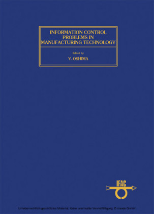 Information-Control Problems in Manufacturing Technology