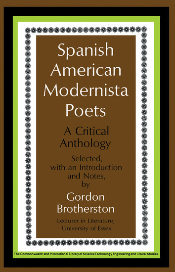 Spanish American Modernista Poets main product photo