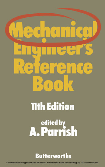Mechanical Engineer's Reference Book main product photo