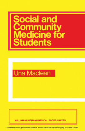 Social and Community Medicine for Students