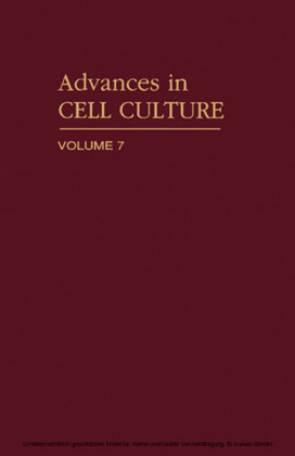 Advances in Cell Culture
