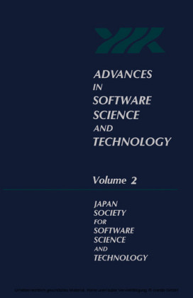 Advances in Software Science and Technology