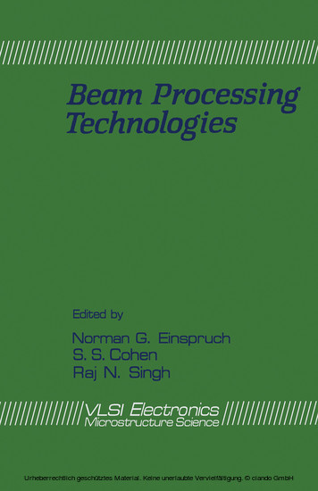 Beam Processing Technologies main product photo