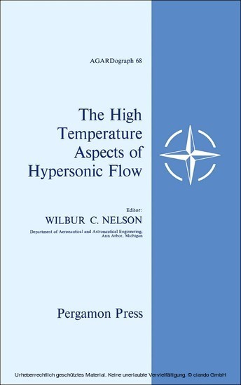 The High Temperature Aspects of Hypersonic Flow main product photo