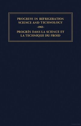 Progress in Refrigeration Science and Technology
