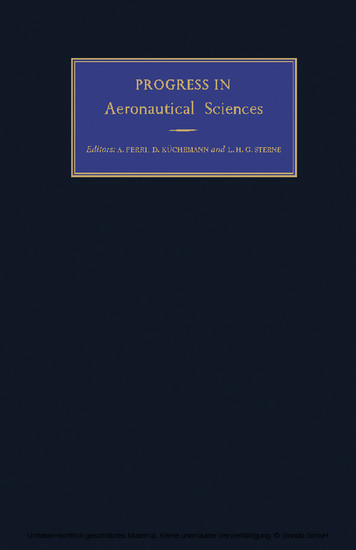 Progress in Aeronautical Sciences main product photo