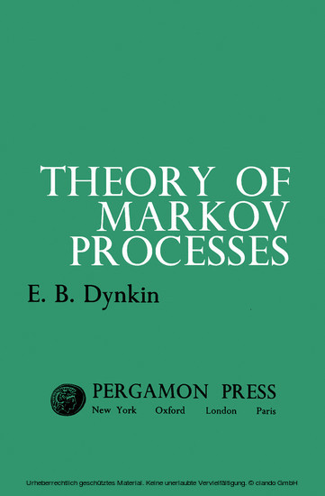 Theory of Markov Processes main product photo