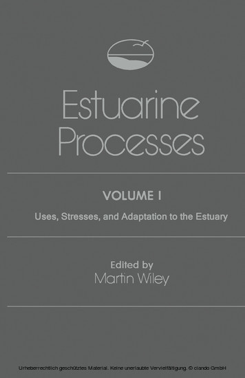 Estuarine Processes main product photo