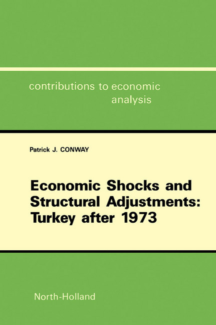 Economic Shocks and Structural Adjustments: Turkey after 1973 main product photo