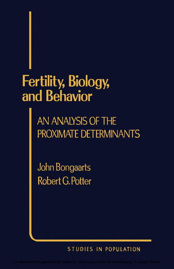 Fertility, Biology, and Behavior main product photo
