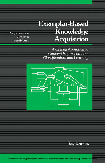 Exemplar-Based Knowledge Acquisition main product photo
