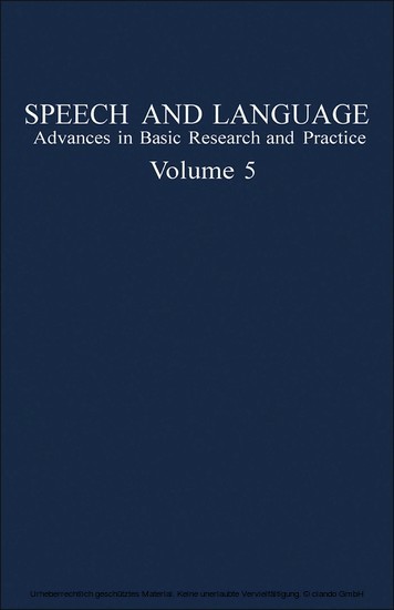 Speech and Language main product photo