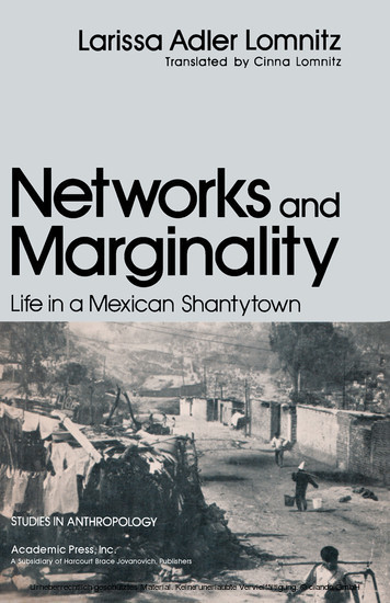 Networks and Marginality main product photo