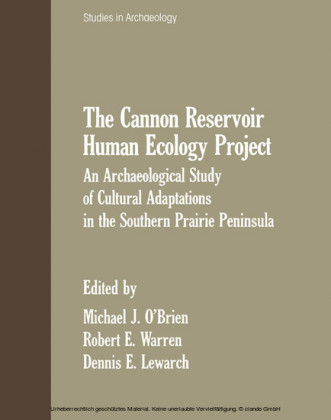 The Cannon Reservoir Human Ecology Project