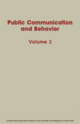 Public Communication and Behavior