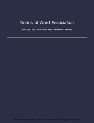 Norms of Word Association