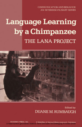 Language Learning by a Chimpanzee