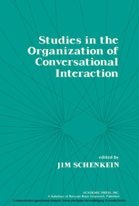Studies in the Organization of Conversational Interaction