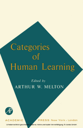 Categories of Human Learning