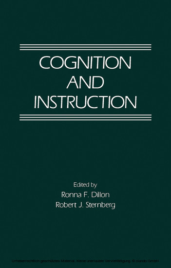 Cognition and Instruction main product photo