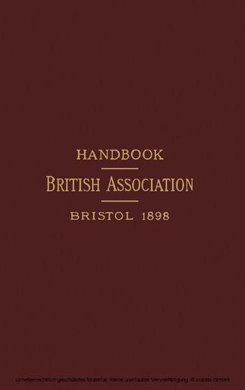 Handbook to Bristol and the Neighbourhood with Map (in Excursion Pamphlets) main product photo