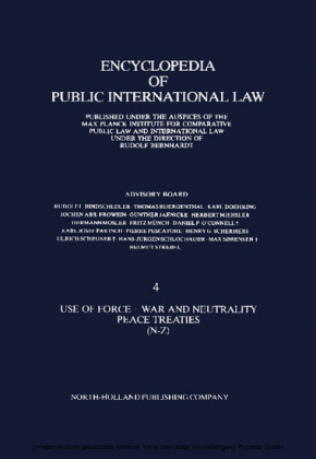 Use of Force · War and Neutrality Peace Treaties (N-Z)