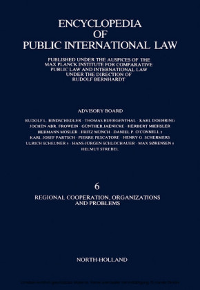 Regional Cooperation, Organizations and Problems
