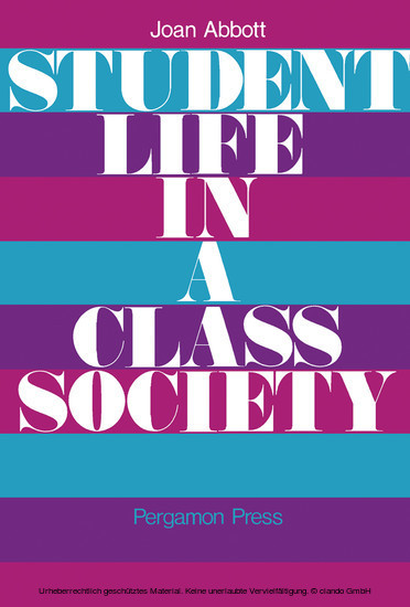 Student Life in a Class Society main product photo