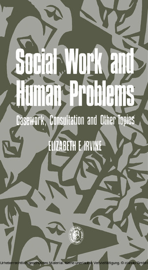 Social Work and Human Problems main product photo