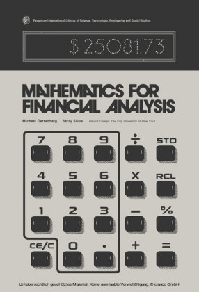 Mathematics for Financial Analysis