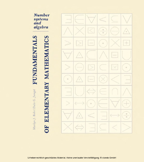 Fundamentals of Elementary Mathematics main product photo