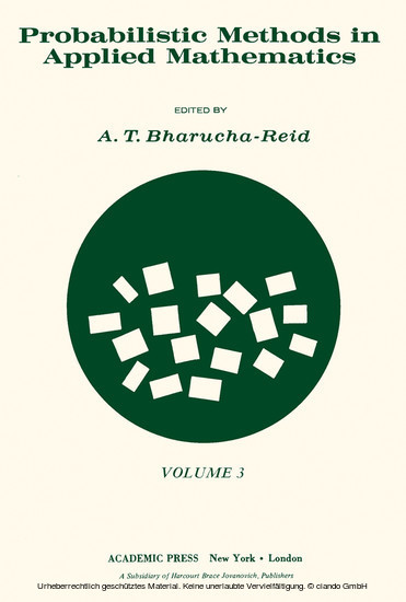 Probabilistic Methods in Applied Mathematics main product photo