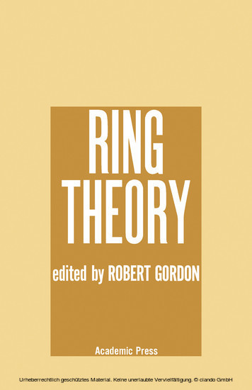 Ring Theory main product photo