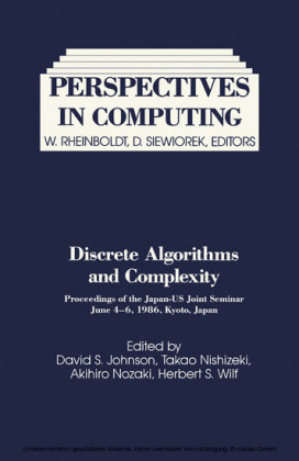 Discrete Algorithms and Complexity