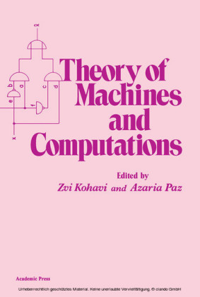 Theory of Machines and Computations