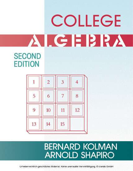 College Algebra main product photo