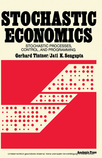 Stochastic Economics main product photo