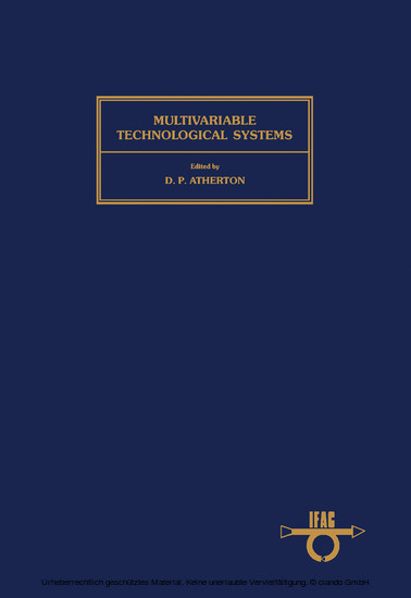 Multivariable Technological Systems main product photo
