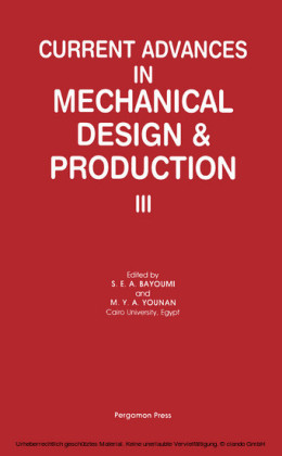 Current Advances in Mechanical Design & Production III