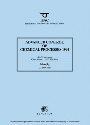 Advanced Control of Chemical Processes 1994