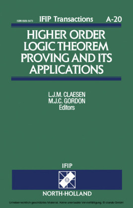 Higher Order Logic Theorem Proving and its Applications