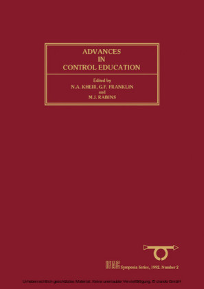 Advances in Control Education 1991