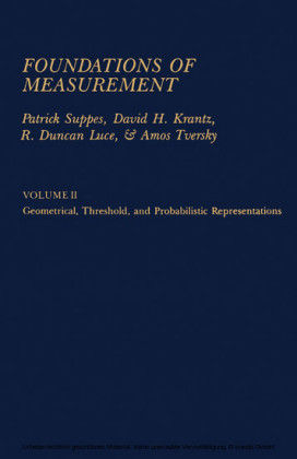 Foundations of Measurement
