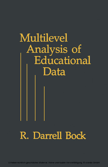 Multilevel Analysis of Educational Data main product photo