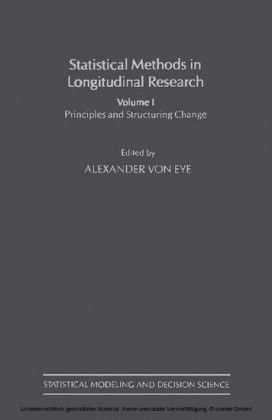 Statistical Methods in Longitudinal Research